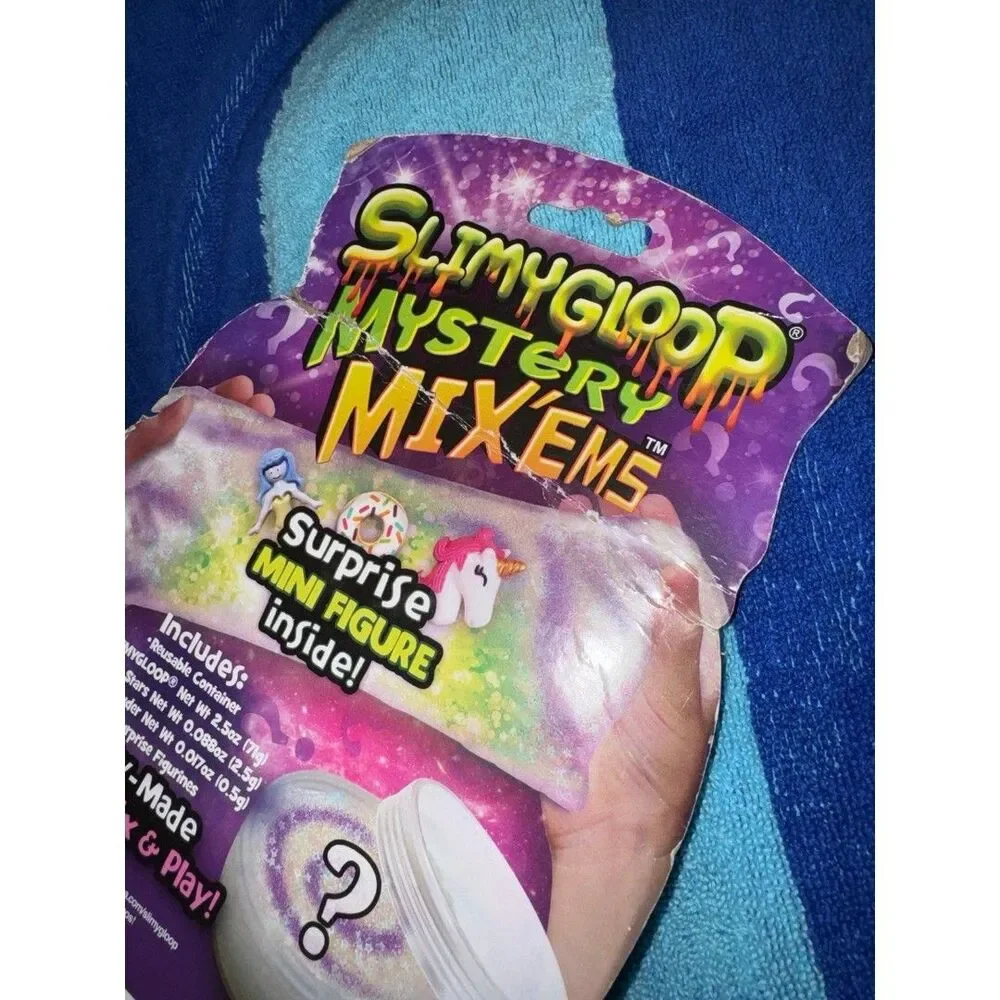SlimyGloop Mystery Mixems damaged packaging B19